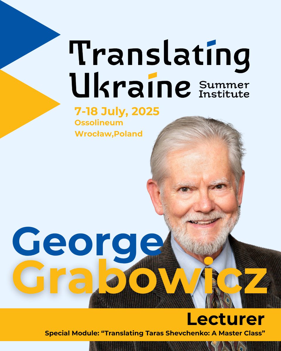 Oleh_Kotsyuba's tweet image. Of the two special modules to be taught at this year's #TranslatingUkraine2025 summer institute, the second one is dedicated to translating the works of the intellectual founder of modern Ukrainian nation, Taras #Shevchenko. It's hard to overestimate the importance Shevchenko has…