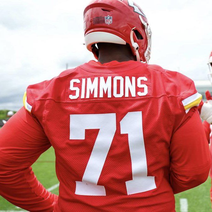 BradHensonPro's tweet photo. We are Josh Simmons days away from Chiefs kickoff! 😤 https://t.co/5T4mQBtaUK