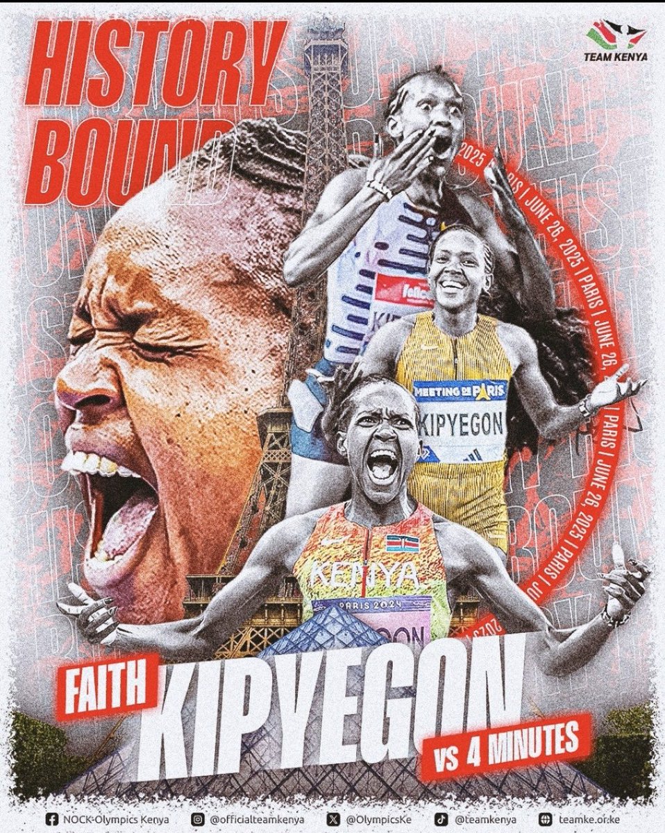 Mark Masai (@markmasai) on Twitter photo We have <a href="/Kipyegon_Faith/">Faith Kipyegon, EGH🇰🇪</a> and.need the hope she brings as 🇰🇪.
Watch live on YouTube:
youtube.com/live/kZNHaUtLC…
#Breaking4 We have <a href="/Kipyegon_Faith/">Faith Kipyegon, EGH🇰🇪</a> and.need the hope she brings as 🇰🇪.
Watch live on YouTube:
youtube.com/live/kZNHaUtLC…
#Breaking4