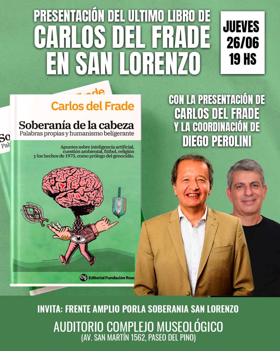 Hoy en la querida ciudad histórica de San Lorenzo. Gracias