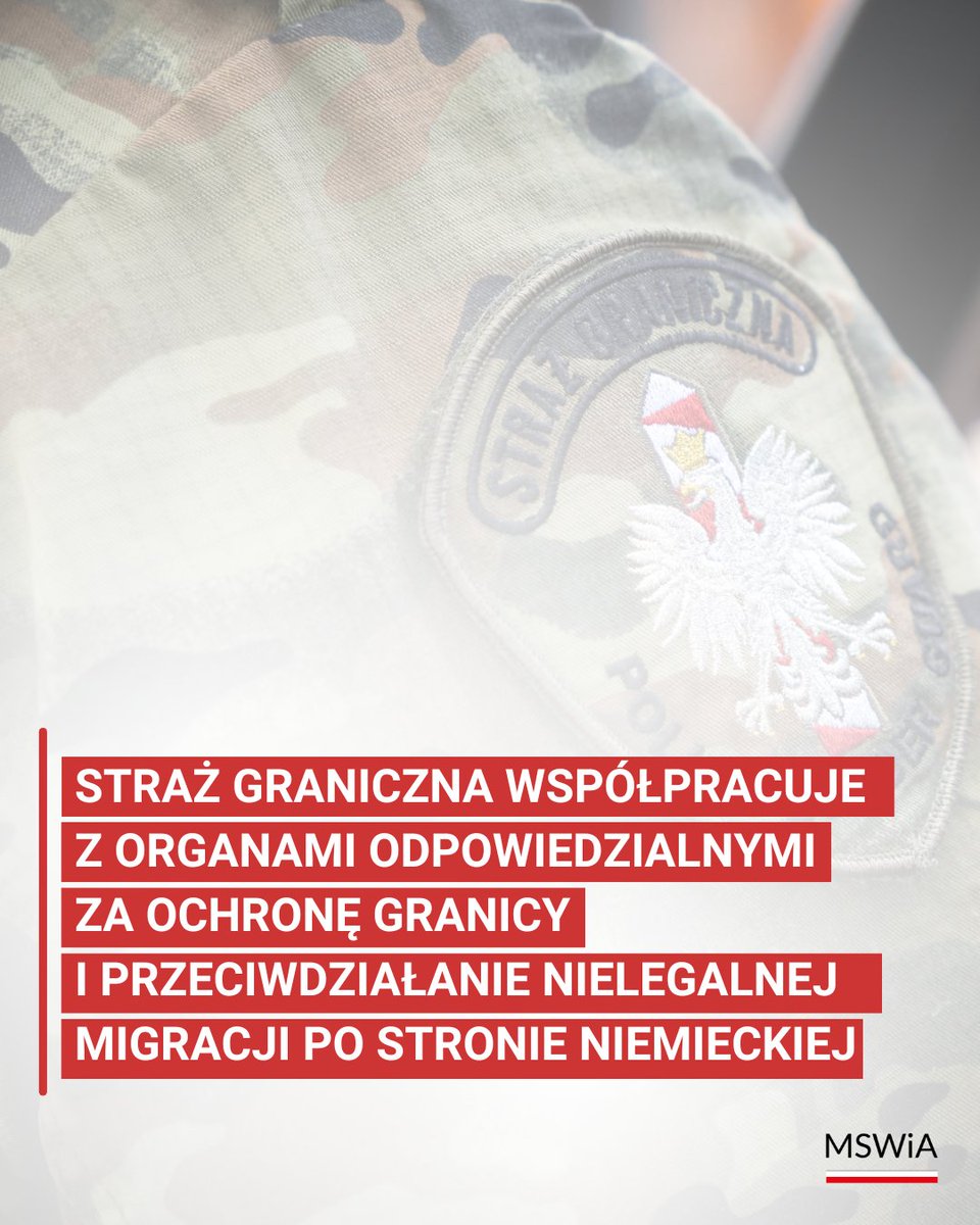 ❌Stwierdzenie, że Niemcy przerzucają migrantów do Polski, jest nieprawdziwe ❗ 
 
🔴 W tej sytuacji mamy do czynienia w większości z cudzoziemcami, którzy przebywali na terenie Polski (większość z nich legalnie) i którzy następnie próbują wjechać do Niemiec, ale w wyniku
