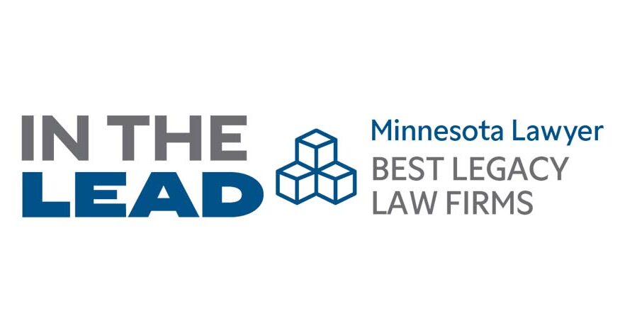 <a href="/MossBarnett/">Moss & Barnett, P.A.</a> is pleased to announce that the firm has been recognized in the <a href="/LawyerMinnesota/">Minnesota Lawyer</a> In the Lead recognition program as a "Best Legacy Law Firm in Minnesota." Learn more about our Best Legacy Law Firms recognition and the firm here: lawmoss.com/news-moss-and-…