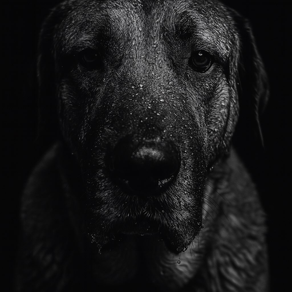 Jaxxon2905's tweet image. Herr Bonsen - erst durch den Regen und dann durch die KI gescheucht 🤭 Habt einen schönen Abend!