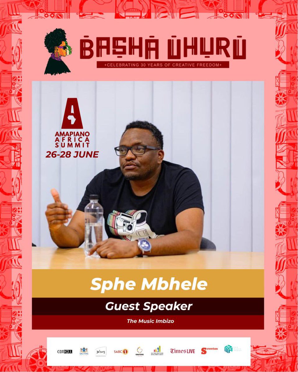 themusicimbizo's tweet photo. Our founder and project manager (Sphe Mbhele) is talking everything The Music Imbizo 2025 at the Amapiano Africa Summit tomorrow at Constitution Hill (South Africa), as part of the Basha Uhuru Creative Uprising … do come through, free entry. #TheMusicImbizo #CultureCreativityIP https://t.co/F3bMhrGhrC