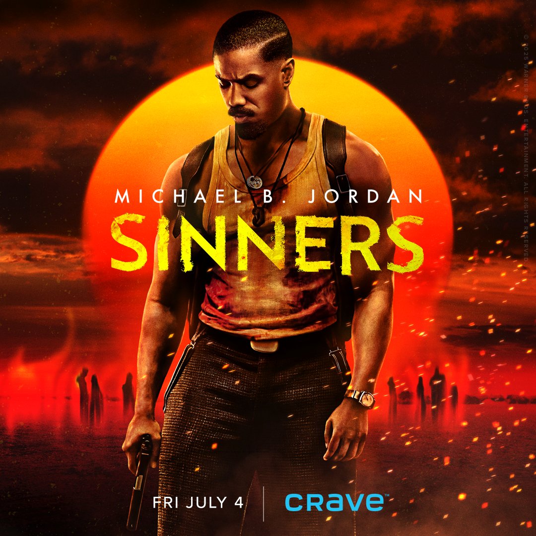 The night comes knocking. #SinnersMovie

From director Ryan Coogler and starring Michael B. Jordan and Hailee Steinfeld. Stream Sinners starting July 4 on Crave.