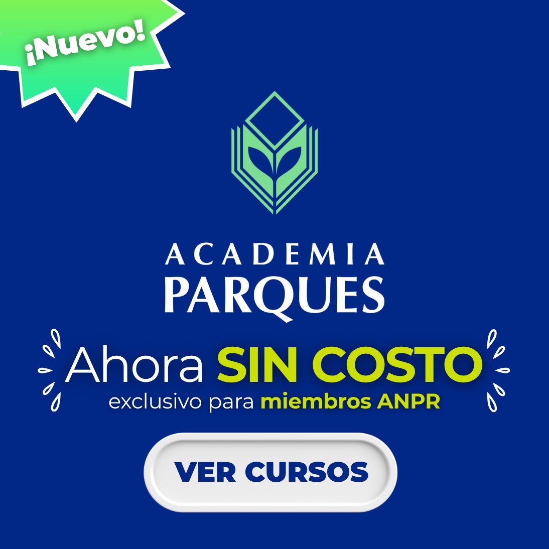 Ahora todos nuestros cursos están ¡GRATIS para suscriptores ANPR! 🆓
Sí, leíste bien: capacitación 100% en línea, a tu ritmo y desde donde estés.
Aprende sobre mantenimiento, eventos, comunicación, administración y mucho más 
🔗 bit.ly/4kNVCRQ