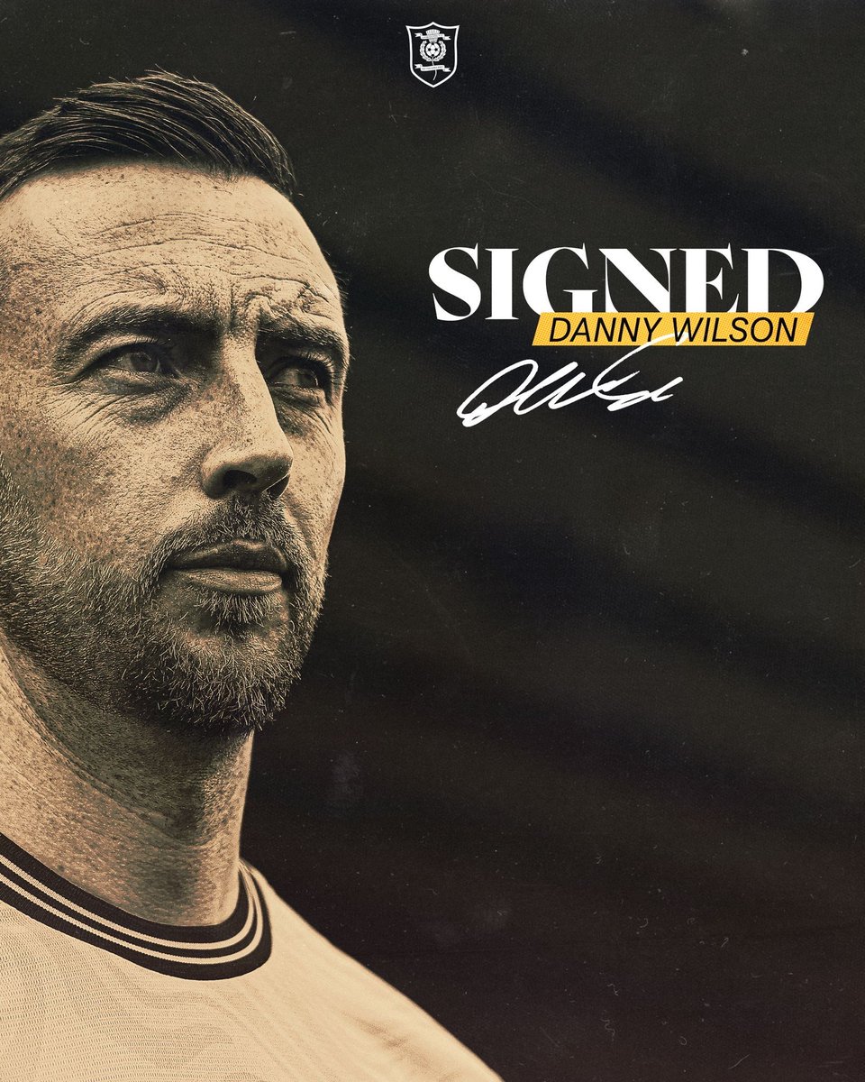 💛 𝐃𝐚𝐧𝐧𝐲 𝐖𝐢𝐥𝐬𝐨𝐧 𝐫𝐞𝐭𝐮𝐫𝐧𝐬! We are delighted to announce  that popular defender Danny Wilson is back at the Home of the Set Fare Area  after agreeing a new deal at the club., image size:960x1200