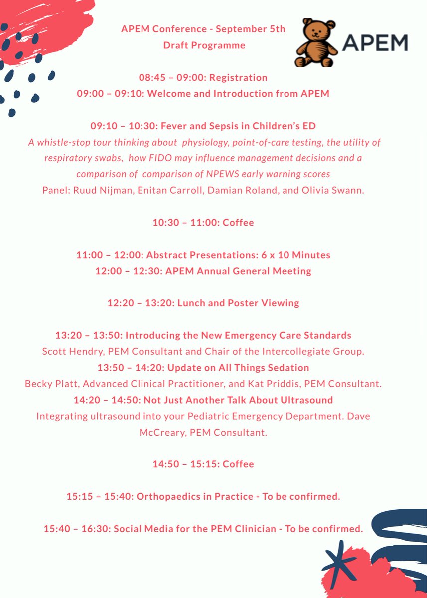 AssocPEM's tweet image. Don’t miss out on the APEM conference with some of the biggest names in PEM giving some incredible talks.
See you there!
apem.org.uk/post/apem-conf…
@DFTBubbles
