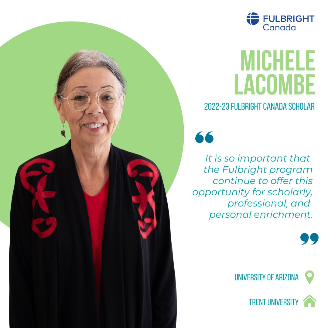 “As a Fulbright Scholar, the experience was transformative—professionally and personally,” says Dr. Michele Lacombe, 2022–23 Research Chair. 🇨🇦  ➡️  🇺🇸

Canadian scholars: are you ready to take your research across borders?
fulbright.ca/programs/canad…