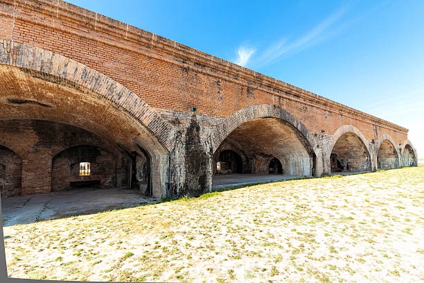 The walls of Fort Pickens in Pensacola,Florida.

Only thing I know about this…. 

Whatever the official story is of this is bullshit.