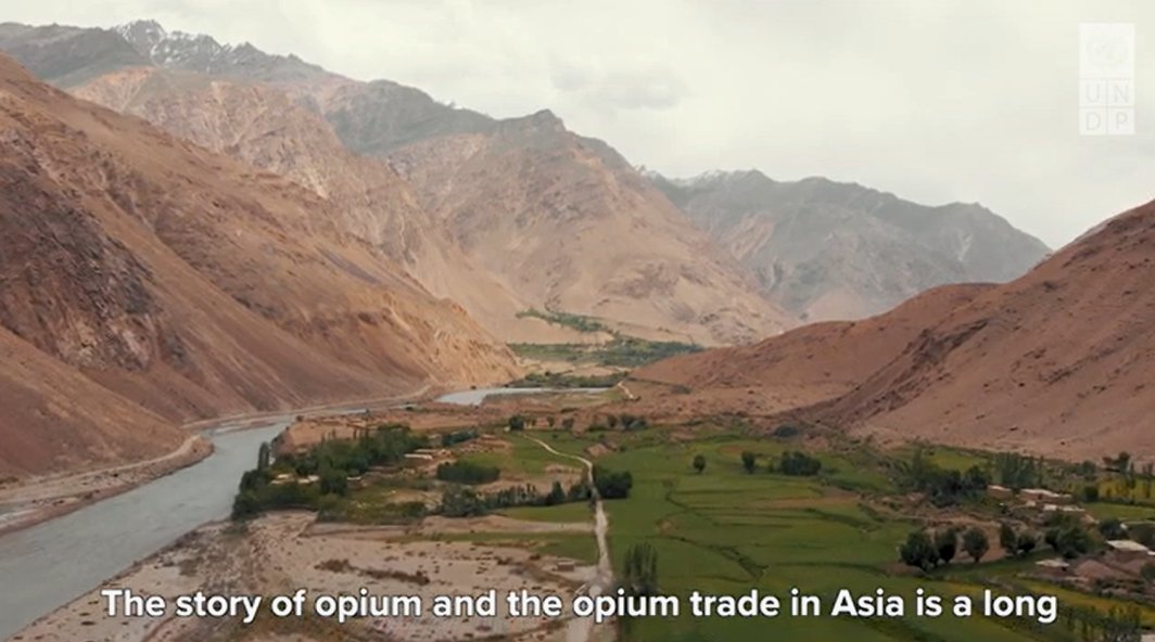kanniwignaraja's tweet photo. A growing illicit drug trade is a symptom of broken systems at so many different points of the chain. In Afghanistan, @UNDPaf with @UNInAfghanistan and partners are investing to put back working alternatives:
 ✔️ Alternative crops
 ✔️ Market access
 ✔️ Community resilience
✔️Drug abuse prevention
On #WorldDrugDay, we stand with those choosing a different, safer, healthier way — and recognize the courage and determination of those communities who are making it happen! 
Captured in a new #FrontierDevSolutions episode here: https://t.co/zHJiWP5dhF