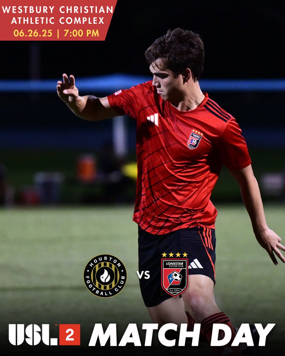 LonestarSC's tweet image. USL League Two | Away Match Lonestar heads to Houston to take on Houston FC.

📍 Westbury Christian Athletic Complex 🗓️ Tonight 🕖 7:00 PM Kickoff

Let’s get it done on the road. 💪
#weareLonestar #USLLeagueTwo