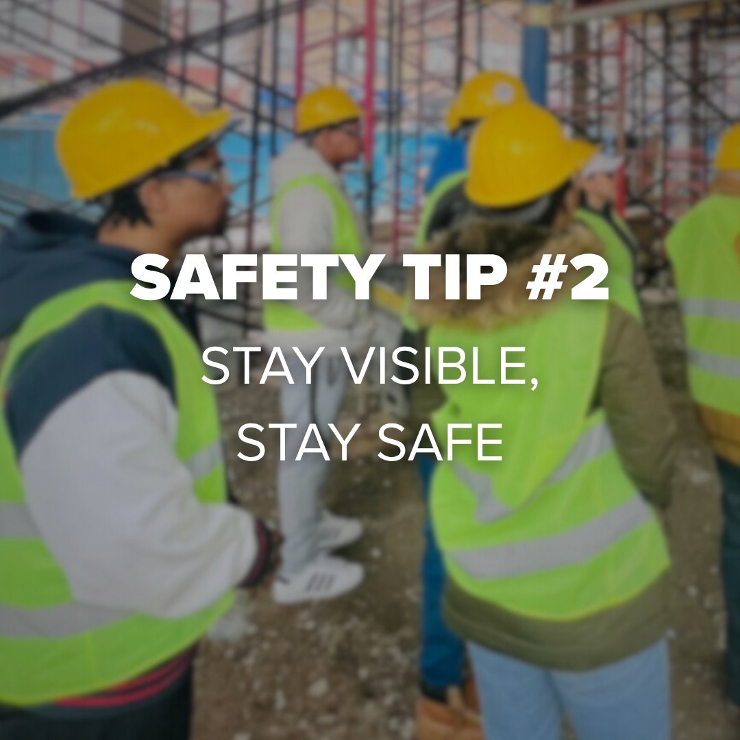Stay Visible, Stay Safe 🦺

High-visibility vests keep you safe on the job site and help you stand out in the crowd. At HIRE360, you’ll get hands-on training and the gear you need to stay visible and protected as you prepare for your apprenticeship in over 20 trades.