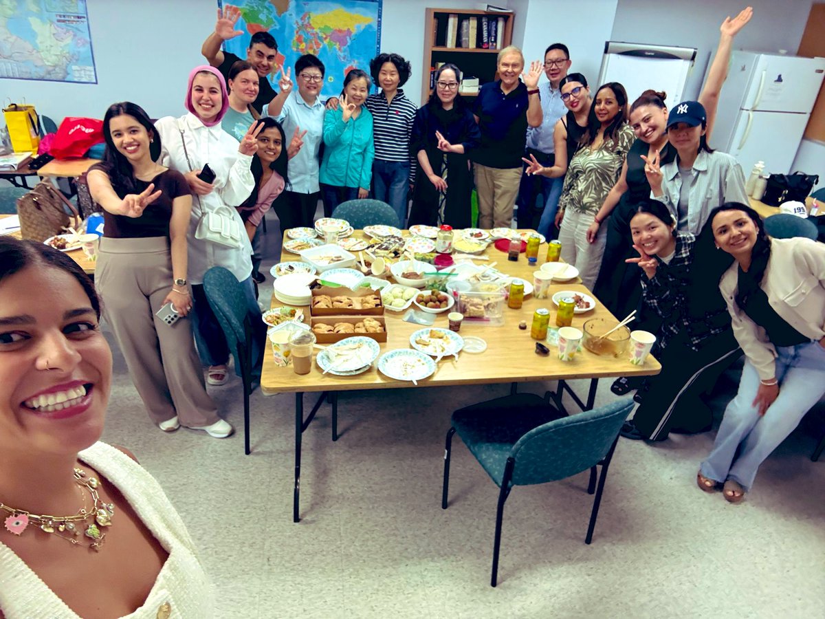 _Alaa_Kamel's tweet photo. A classroom full of accents, stories, and the kindest people. Different cultures, one unforgettable experience. https://t.co/H2Ha1Bgj19