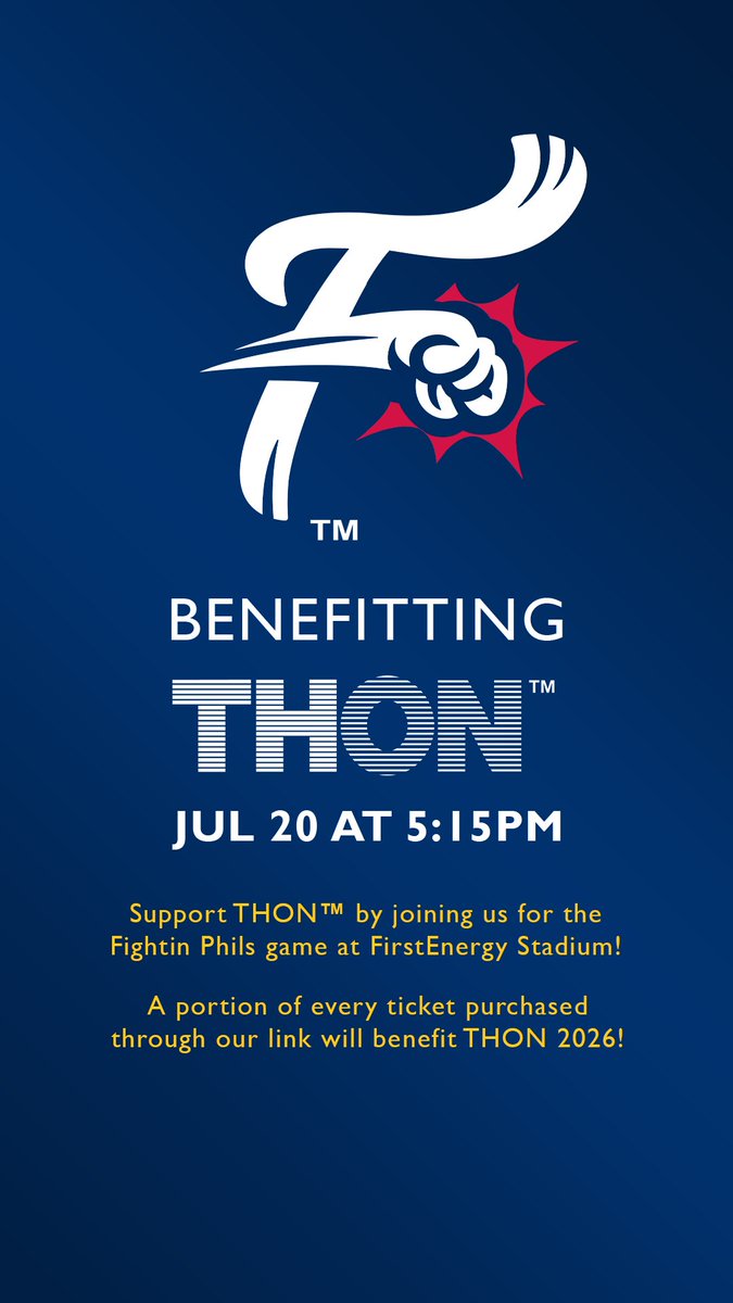 Purchase tickets here for Fighting Phil’s benefitting THON: gofevo.com/event/Thon3