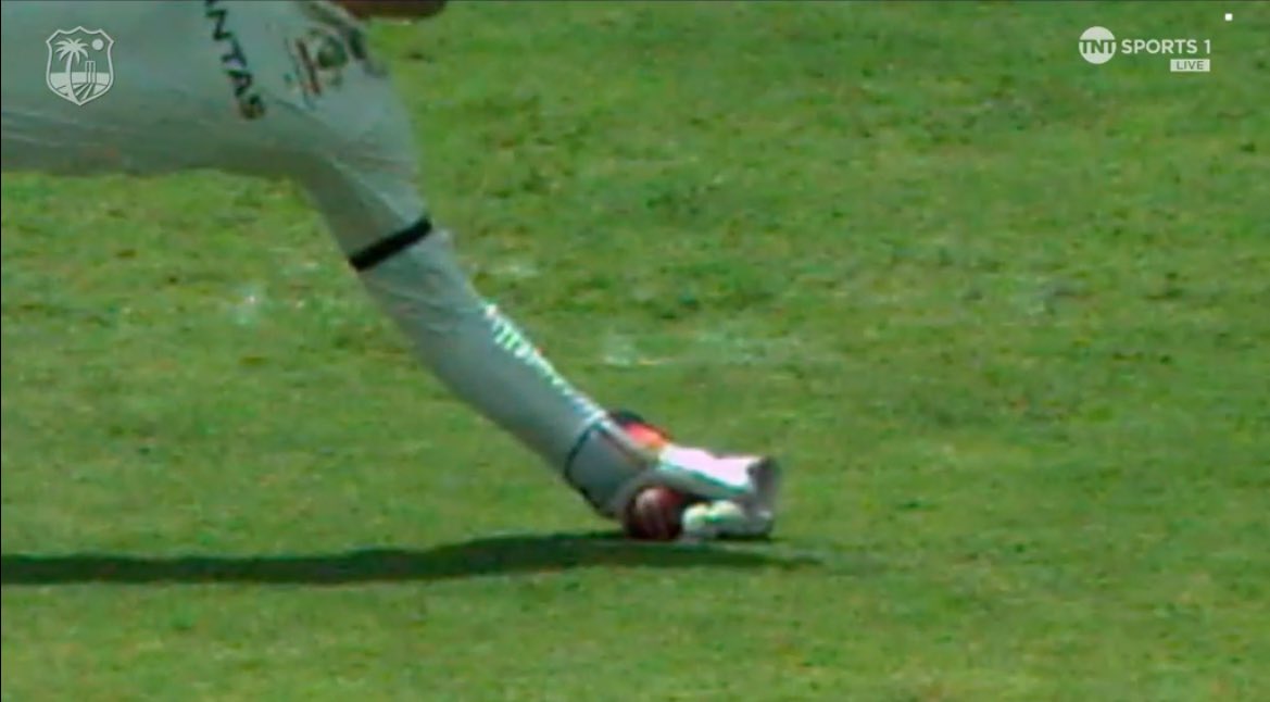 I don't enjoy being harsh on umpires, especially when it is an SA one, but there has been some dodgy calls against the Windies in this test

You can't tell me the one on the left is not out, whole the one on the right is 😬