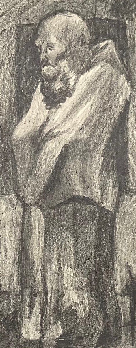 puta_inutil's tweet photo. Apunte de la escultura de Fray Leopoldo del parque del triunfo en Granada

#arte #lapizdegrafito #barradegrafito #estatua #granada #frayleopoldo #BLACKPINK https://t.co/UPAVLJxaGv