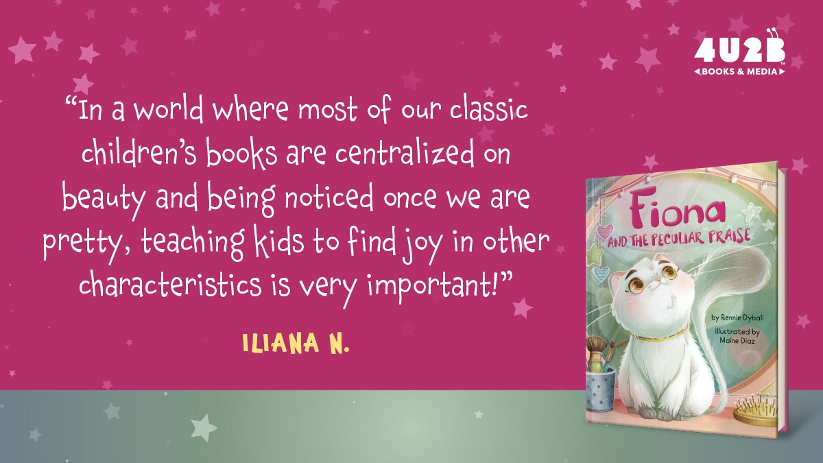Not every compliment needs to be about appearance. "Fiona and the Peculiar Praise" reminds families to affirm what really matters: kindness, creativity, courage, and more. Thank you for sharing your review, Iliana N. Order your own copy: amzn.to/428Xo9Y.