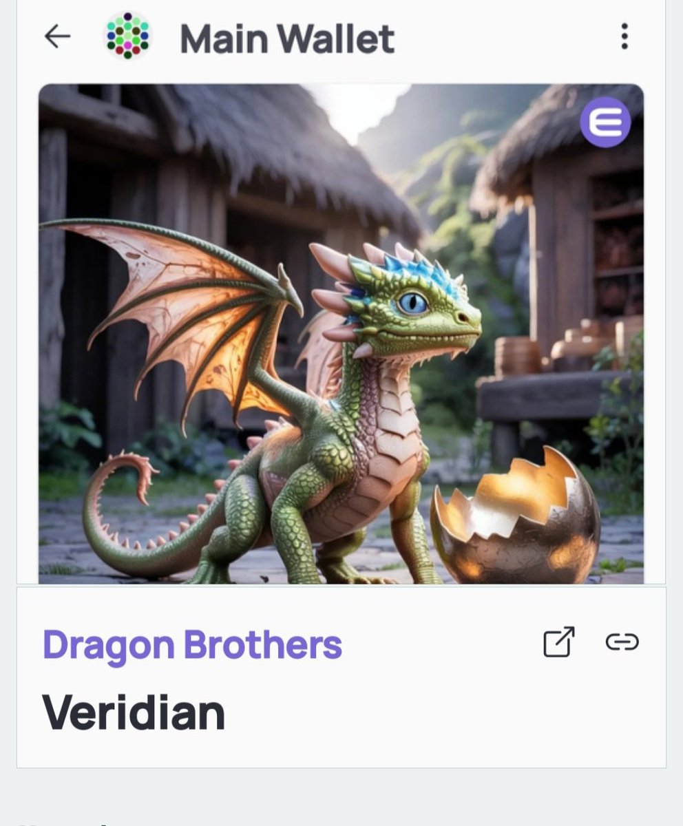 Allye (@allye95697360) on Twitter photo "Veridian"🐉💚💥 #NFTCommunity #DragonBrothers Creator <a href="/Alfo_nel/">DragonsArt.ENJ</a>🐉Choose Winners in 72hrs ✌️🤩😁
⏰️❤️&RT
⏰️Follow <a href="/Alfo_nel/">DragonsArt.ENJ</a> <a href="/enjin/">Enjin</a>
⏰️Tagg frenz
⏰️Comment ENJIN Matrixchain address
#Enjin #EnjinNFT #NFTio #NFTartist #NFTs #NFT #NFTGiveaway #EnjinisKing "Veridian"🐉💚💥 #NFTCommunity #DragonBrothers Creator <a href="/Alfo_nel/">DragonsArt.ENJ</a>🐉Choose Winners in 72hrs ✌️🤩😁
⏰️❤️&RT
⏰️Follow <a href="/Alfo_nel/">DragonsArt.ENJ</a> <a href="/enjin/">Enjin</a>
⏰️Tagg frenz
⏰️Comment ENJIN Matrixchain address
#Enjin #EnjinNFT #NFTio #NFTartist #NFTs #NFT #NFTGiveaway #EnjinisKing