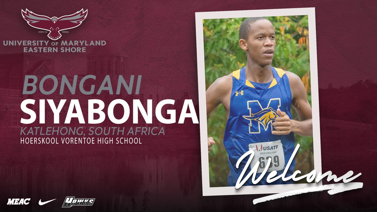 UMESHawkTFXC's tweet image. 🥇⏱THE UNIVERSITY OF MARYLAND EASTERN SHORE OFFICIALLY WELCOMES BONGANI SIYABONGA TO THE HAWK TRACK & FIELD & CROSS COUNTRY PROGRAM🥇⏱
#HawkPride | #SoarAboveandBeyond