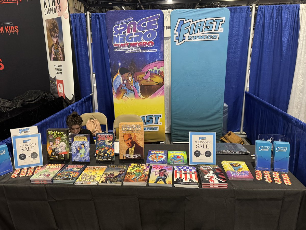 1firstcomics's tweet image. For all ALA attendees, join us at booth 2257 for the finest in graphic novels and comic books! We’ve got special deals for attendees only, so drop on by and find out what we’re all about!
#ALA2025 #indiecomics #graphicnovels