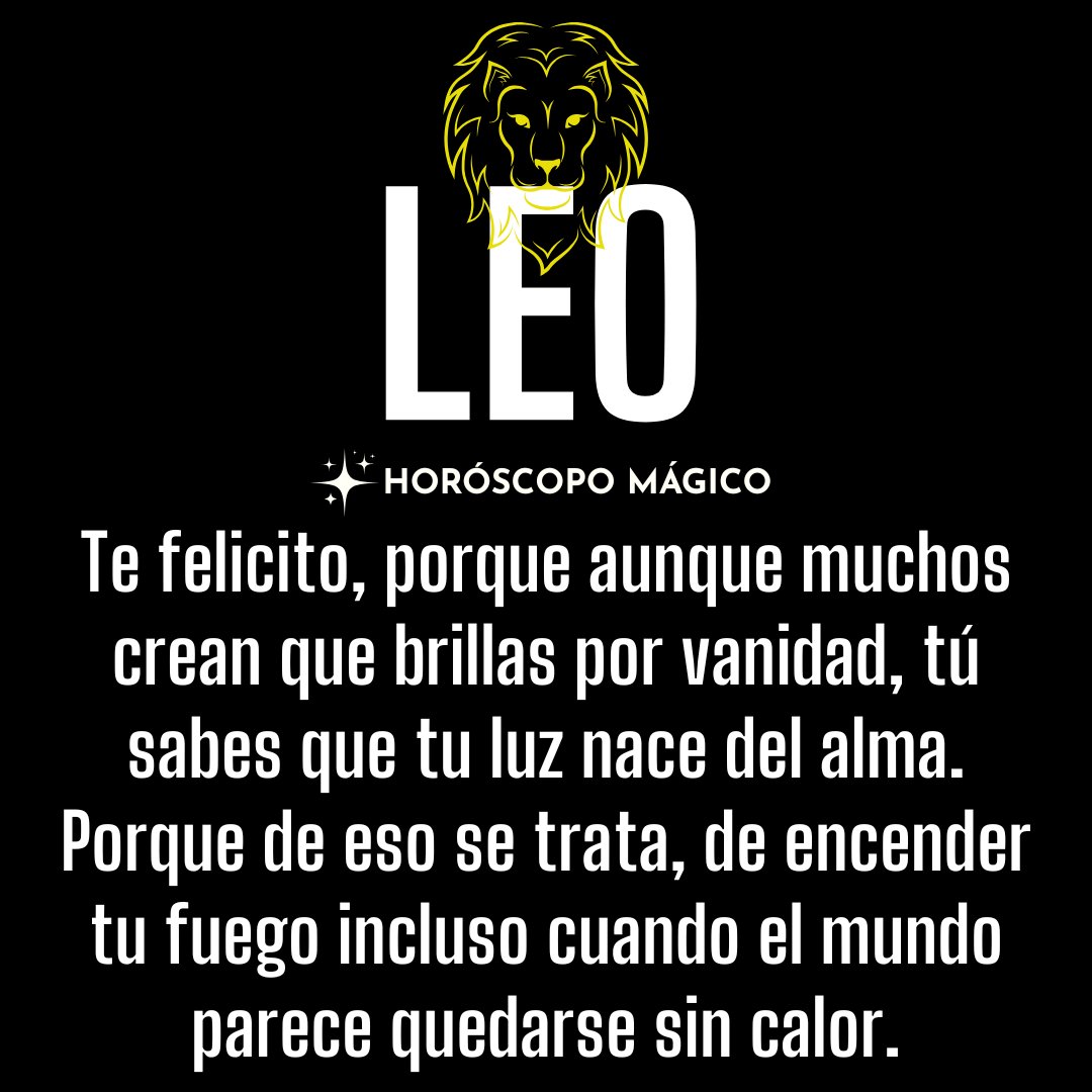 ♌ #Leo, hoy Jueves 26 de Junio, ¡Hoy es el día para trabajar por lo que quieres y verlo manifestarse!