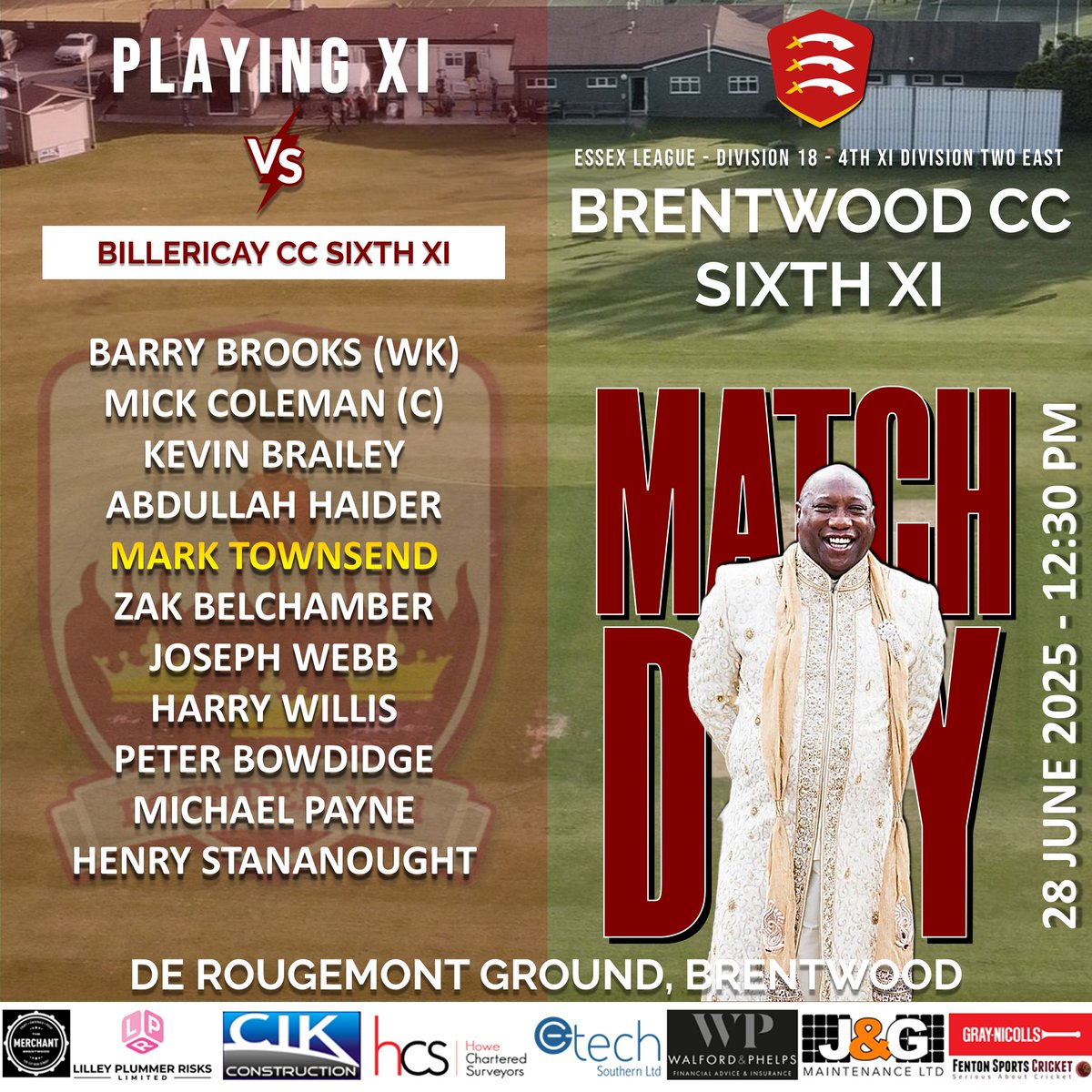 Here's our teams for this weekend's league fixtures - 28/06/2025 💪🏾💪🏾🌞🌞🏏🏏 (2/2)
.
.
.
(Our 5s don't have a game this weekend)
.
.
.
Also, don't forget Caribbean Night at the OCG afterwards 🍹🍹🏝️🏝️🌞🌞