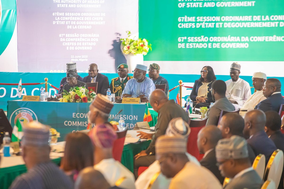 Images from the 67th Ordinary Session of the ECOWAS Authority of Heads of State and Government.