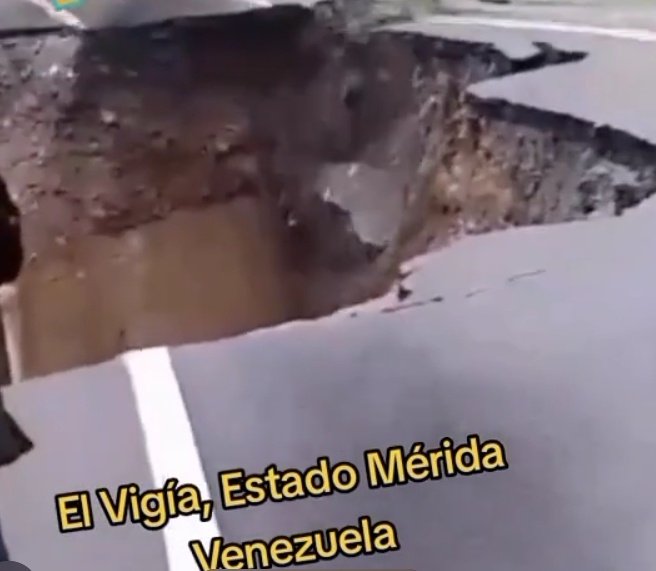 Apartaderos, Mucuchíes y El Vigía, en el estado Mérida, son las zonas más afectadas por las últimas lluvias caídas.

Telegram: t.me/+cRARIU8-I905N…