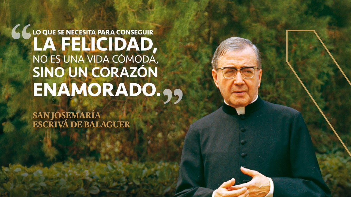 San Josemaría Escrivá nos enseñó que cada acción, vivida con sentido y entrega, puede ser camino de santidad.

Hoy, a medio siglo de su partida, honramos su vida y agradecemos su influencia decisiva en la historia y espíritu de nuestra universidad. #VivirParaServir
