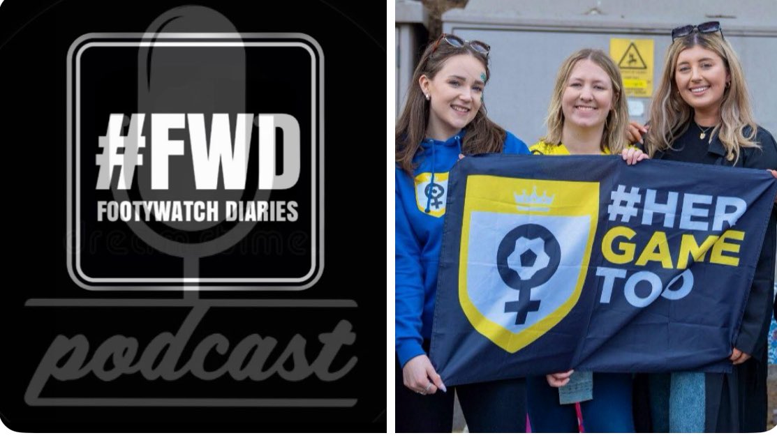 WHAT AN INSPIRATIONAL WOMAN , WHAT A POD 🎙️

Really enjoyed catching up with <a href="/HerGameToo/">Her Game Too</a> super star <a href="/cazjmay/">Caz</a> tonight on #FWD was great to rewind the clock about the good old days at Rovers, and even after recording still blown away by her phenomenal achievements doing #HerGameToo
