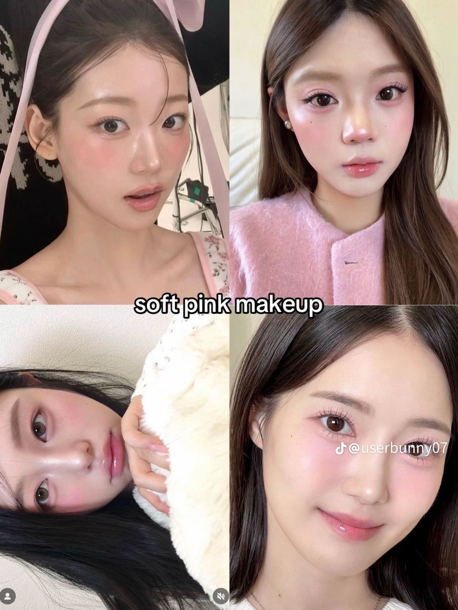 chams_girl's tweet image. เจอชื่อเมคอัพแต่ละลุคแล้วว แฟบไว้แต่งตามเลย💓🫶🏻