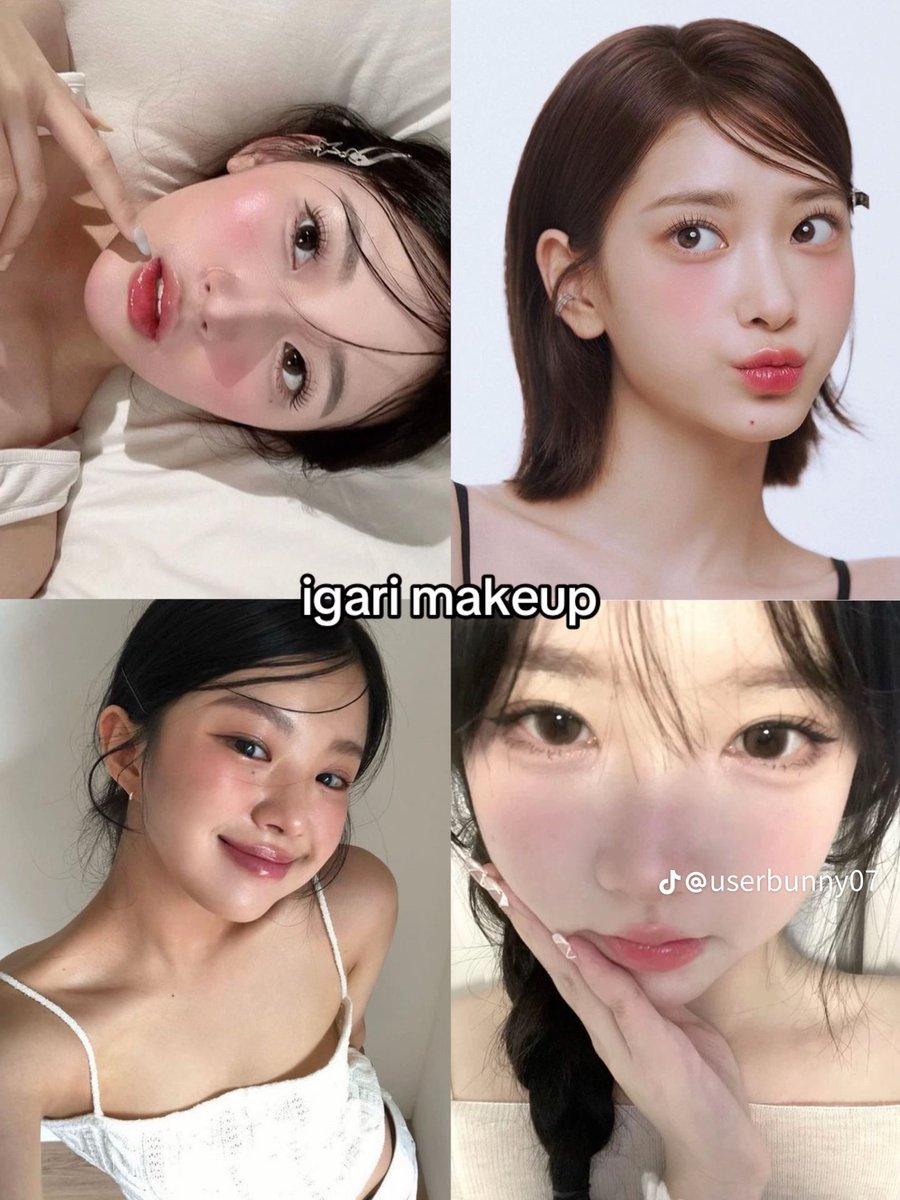 chams_girl's tweet image. เจอชื่อเมคอัพแต่ละลุคแล้วว แฟบไว้แต่งตามเลย💓🫶🏻