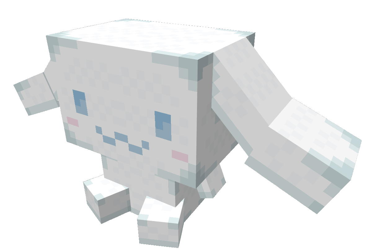 Look, cinnamoroll plushie I made :D
#Minecraft #Blockbench #lowpoly