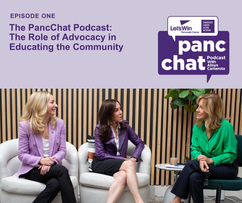 Let's Win Pancreatic Cancer 💜 (@letswinpc) on Twitter photo 🎙️ The first-ever #PancChat podcast is here!
Let’s Win + <a href="/PanCAN/">PanCAN</a> + host <a href="/AlisynCamerota/">Alisyn Camerota</a> = powerful convos on pancreatic cancer.
Streaming now on Spotify + all major platforms → 🎧 open.spotify.com/episode/1esvqU… 🎙️ The first-ever #PancChat podcast is here!
Let’s Win + <a href="/PanCAN/">PanCAN</a> + host <a href="/AlisynCamerota/">Alisyn Camerota</a> = powerful convos on pancreatic cancer.
Streaming now on Spotify + all major platforms → 🎧 open.spotify.com/episode/1esvqU…