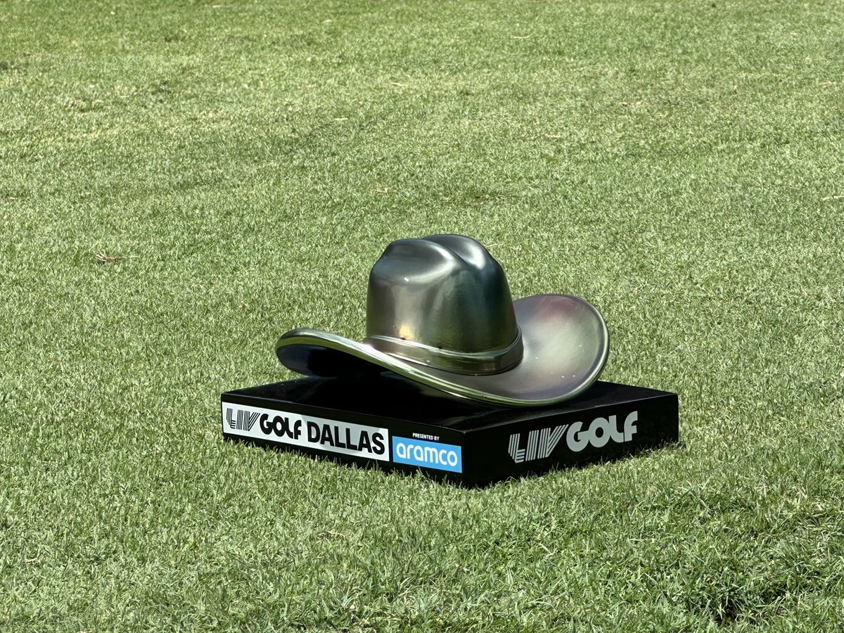 From_ShortGrass's tweet image. The tee markers for @livgolf_league - Dallas @MaridoeGolfClub this week.