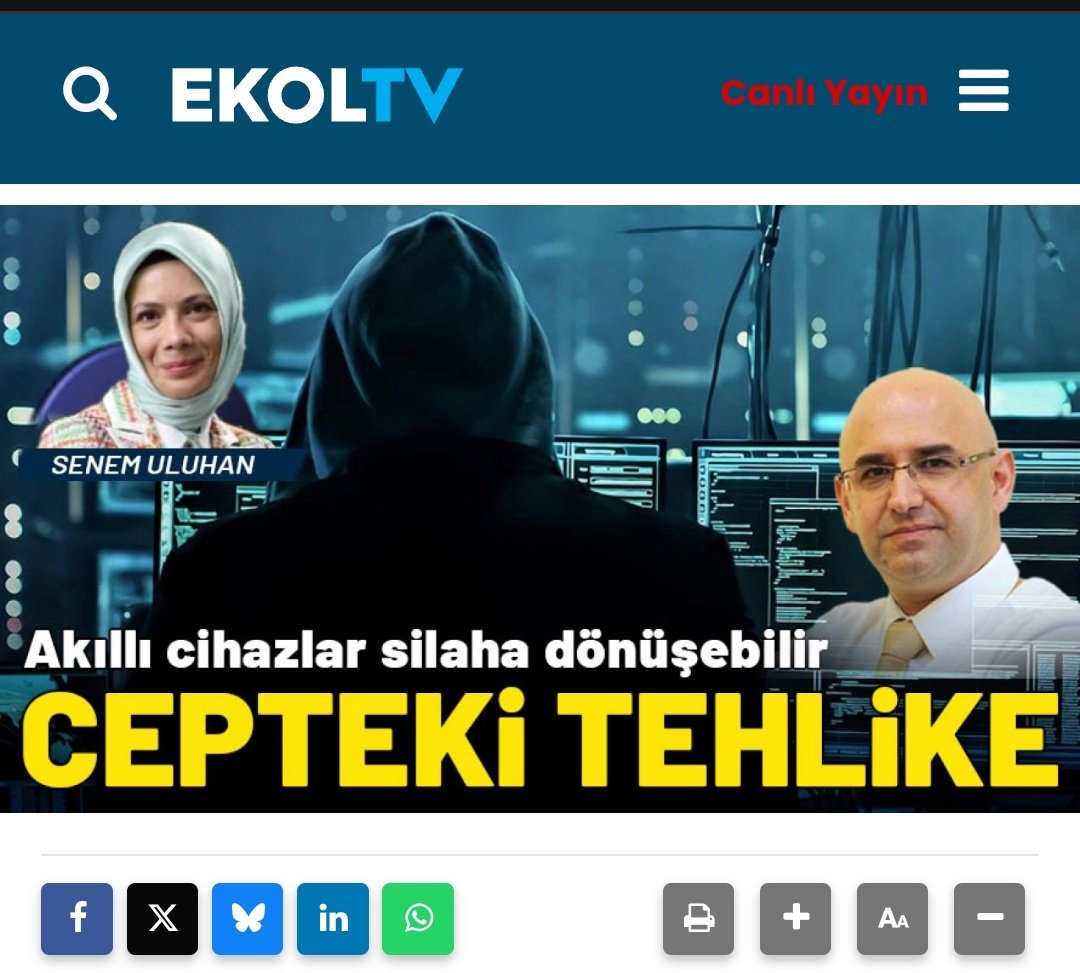 İsrail-İran savaşı yalnızca füze saldırılarıyla değil, dijital izleme teknolojileriyle de gündem oldu. 
ekoltv.com.tr/gundem/cepteki…