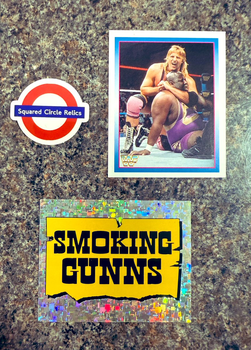 Shone Cold (@shonecold) on Twitter photo 💕👑 WWF Merlin 95 Album 🤠🐴
Big thanks to <a href="/SCRPod/">Squared Circle Relics Podcast</a> 😃 Awesome to pick up another 2 stickers for the Album
💕👑 Owen Hart
🤠🐴 The Smoking Gunns
4 away from completing if anyone has
🪒 43 Razor Ramon
🐔 199 Bob Backlund
🗑️ 241 Duke The Dumpster Droese
🌺 253 Bertha Faye 💕👑 WWF Merlin 95 Album 🤠🐴
Big thanks to <a href="/SCRPod/">Squared Circle Relics Podcast</a> 😃 Awesome to pick up another 2 stickers for the Album
💕👑 Owen Hart
🤠🐴 The Smoking Gunns
4 away from completing if anyone has
🪒 43 Razor Ramon
🐔 199 Bob Backlund
🗑️ 241 Duke The Dumpster Droese
🌺 253 Bertha Faye