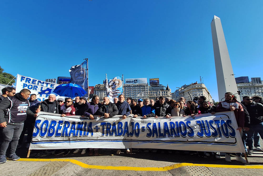 Daniel Yofra: "Nosotros no nos hacemos los boludos. Salimos a protestar, a pelear por el resto de la clase"