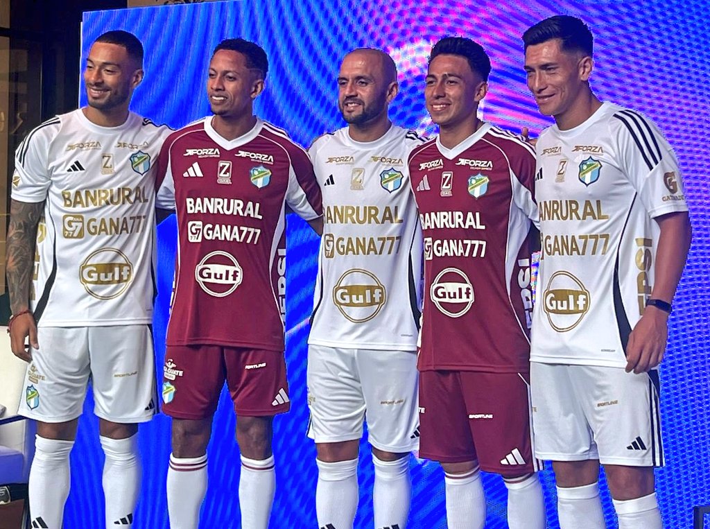 🥵 Los nuevos uniformes Adidas de Comunicaciones FC para la temporada 2025-2026.