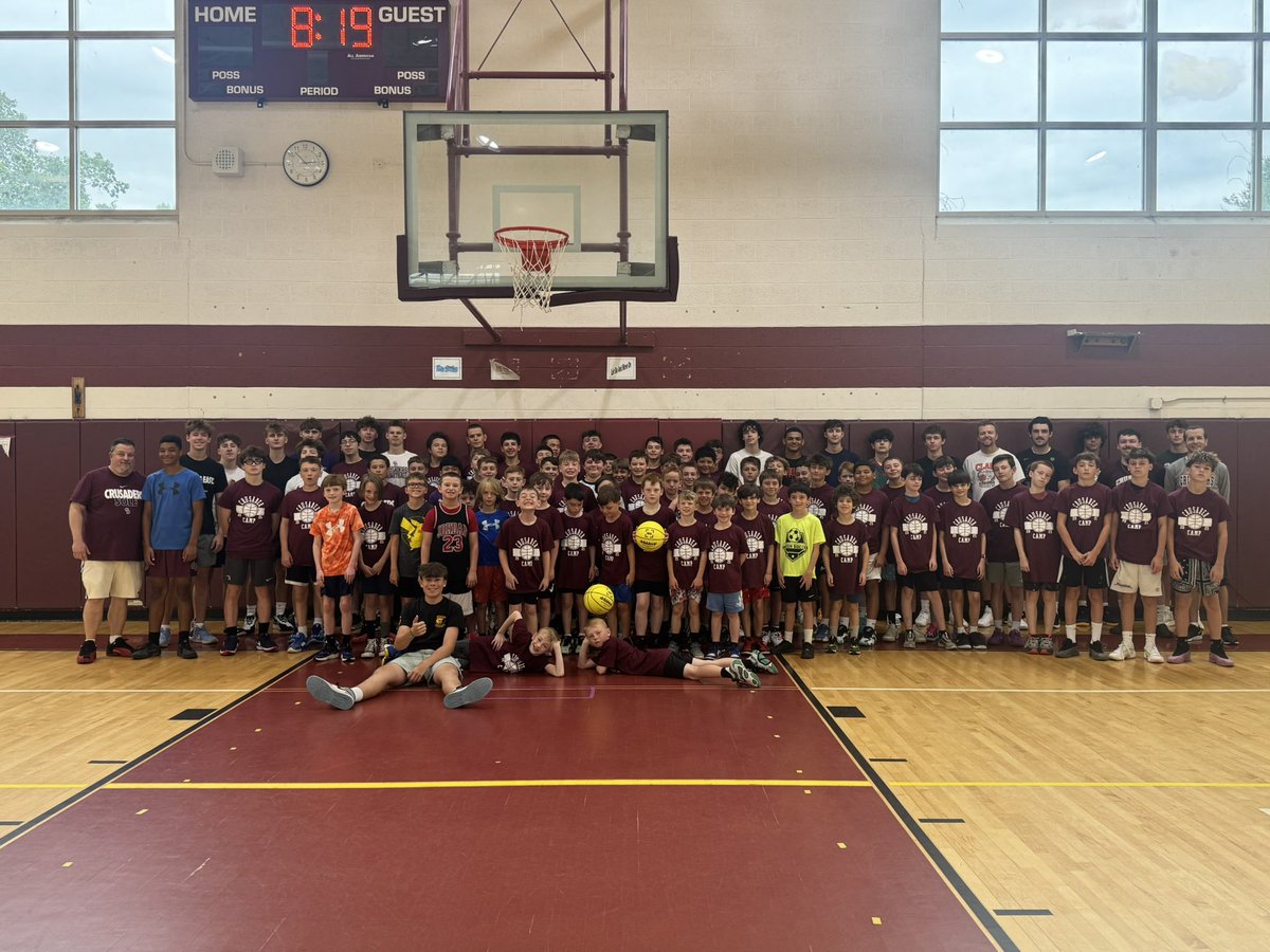 Great week of camp despite the heat. The players and coaches were terrific thank you to all of them. #gdhoops