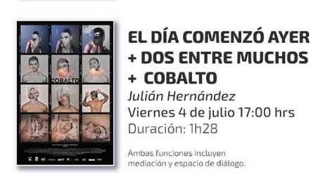 🍿❤️‍🔥Acapulco! #Cobalto tendrá función este Viernes 4/Jul - 5pm dentro del ciclo de cine LGBT de <a href="/FundacionCuorum/">Fundación Cuórum</a> 🏳️‍🌈 
#JoaquinBondoni &amp; #LuisVegas