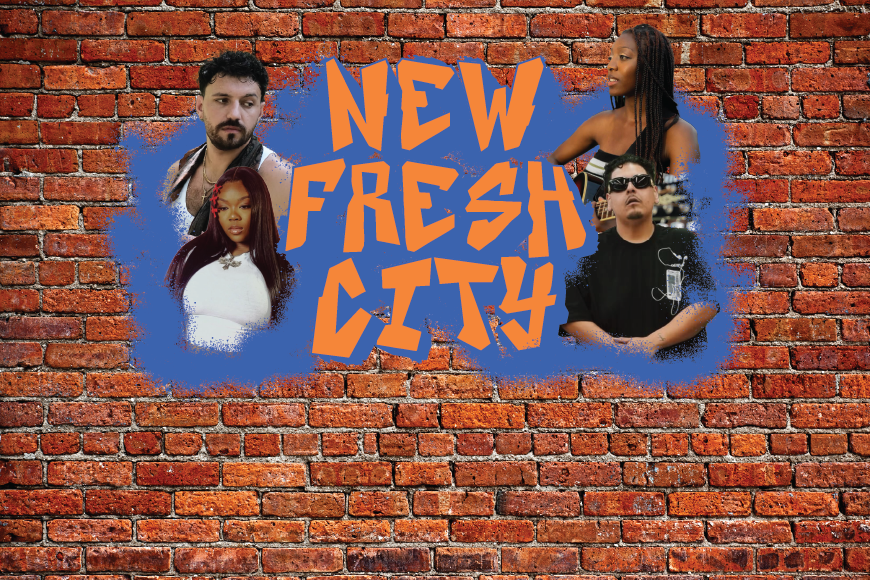KUTX's tweet photo. It's summer time and @freshxknight of @TheBreaksKUTX has some hot new songs for you on his New Fresh City playlist, including @lewapollo @Sertified @badguylynn @IvyRootsMusic 
Listen: https://t.co/PUXL6aQXUE https://t.co/S95PNhOZCC