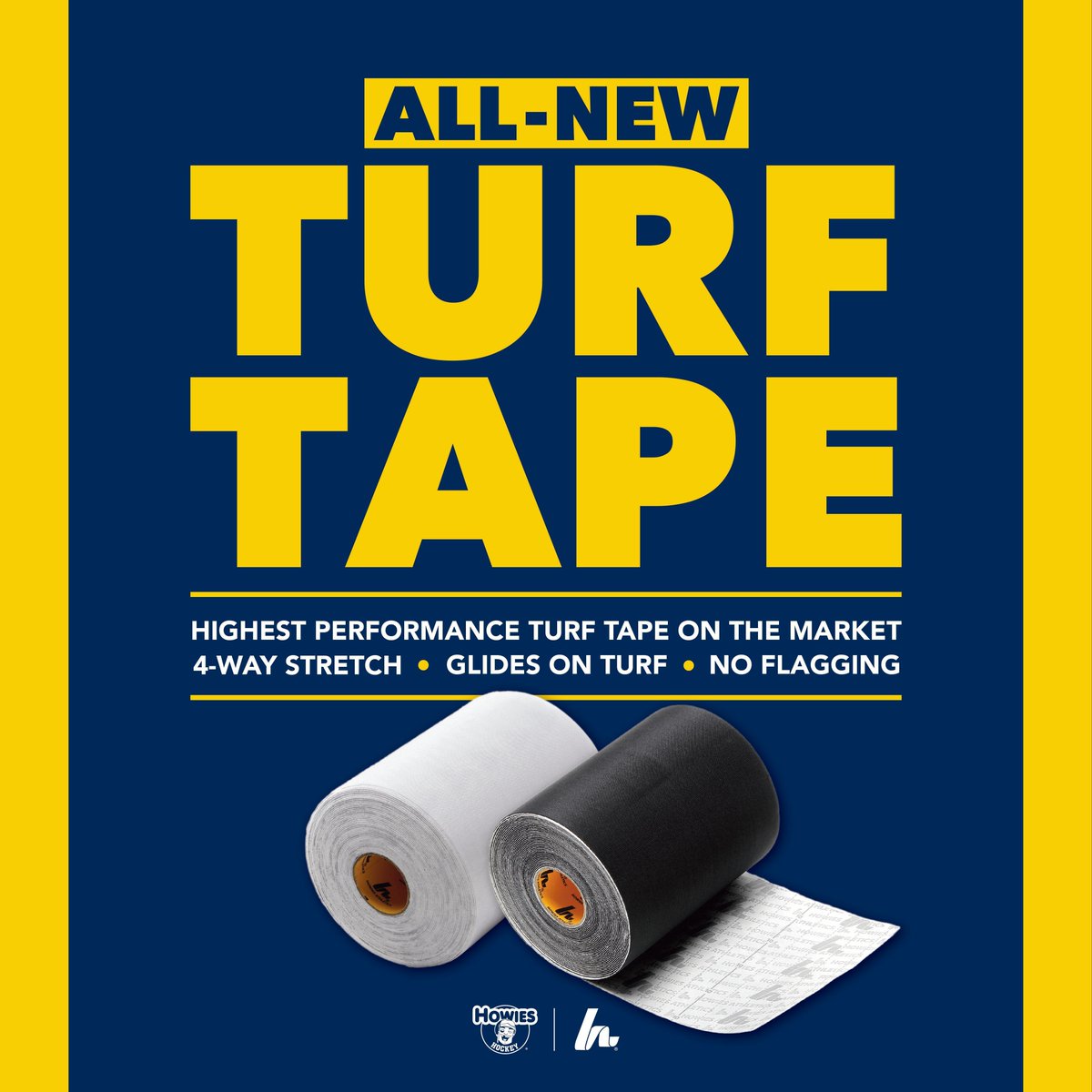 🚨 Product Launch Alert 🚨
Introducing Turf Tape! Our high-performance tape designed specifically for turf. Featuring 4-way stretch, no flagging, and a smooth glide on turf surfaces. Contact a rep today to try it out! #StickWithTheBest