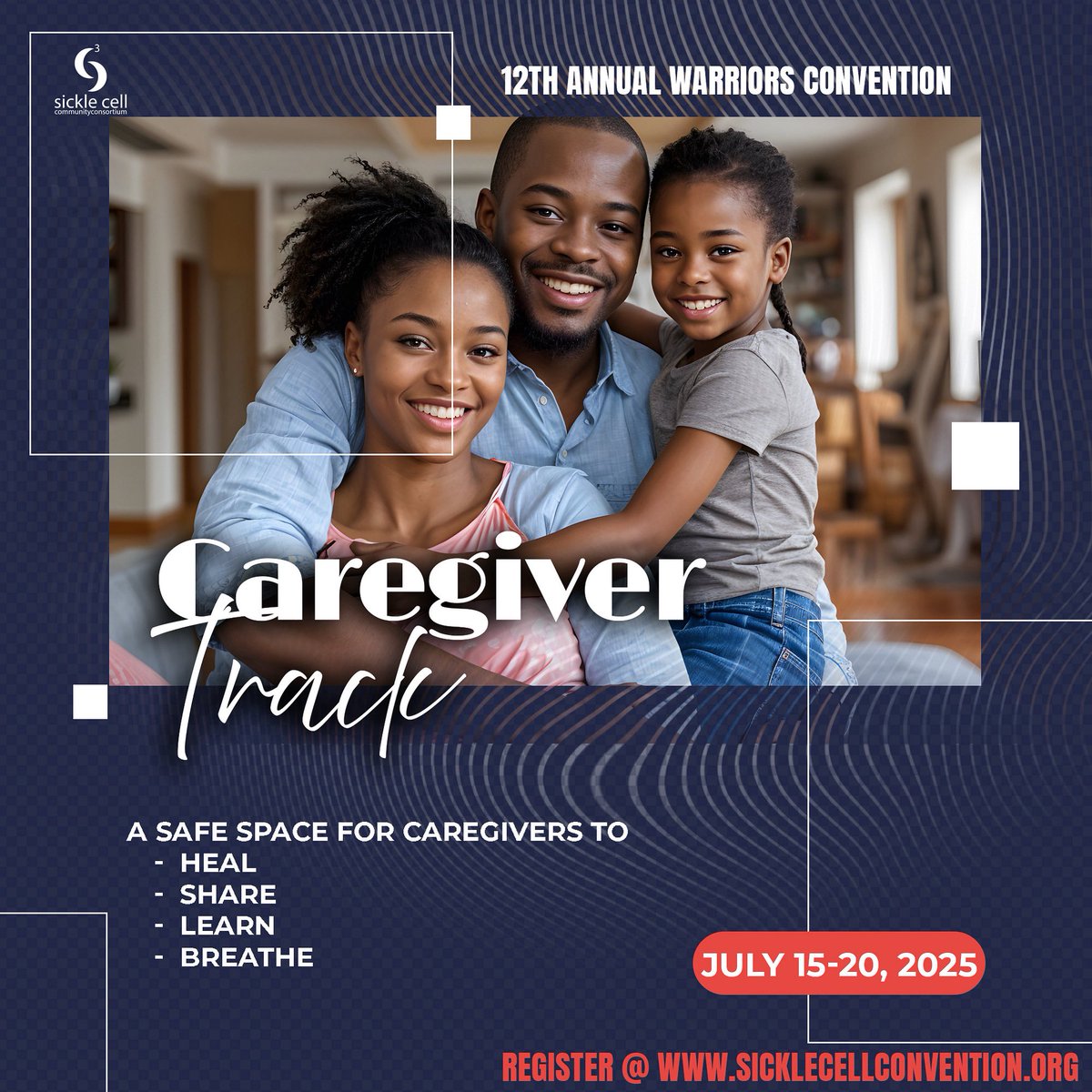 Warrior Con kicks off in 21 days!
Warriors and caregivers, don’t miss the biggest sickle cell family reunion of the year in Orlando, FL! 💪🏾❤️
🎟 Register now: sicklecellconvention.org
#SC3WarriorCon25 #SC3ShowUpChallenge #SC3Floridatakeover