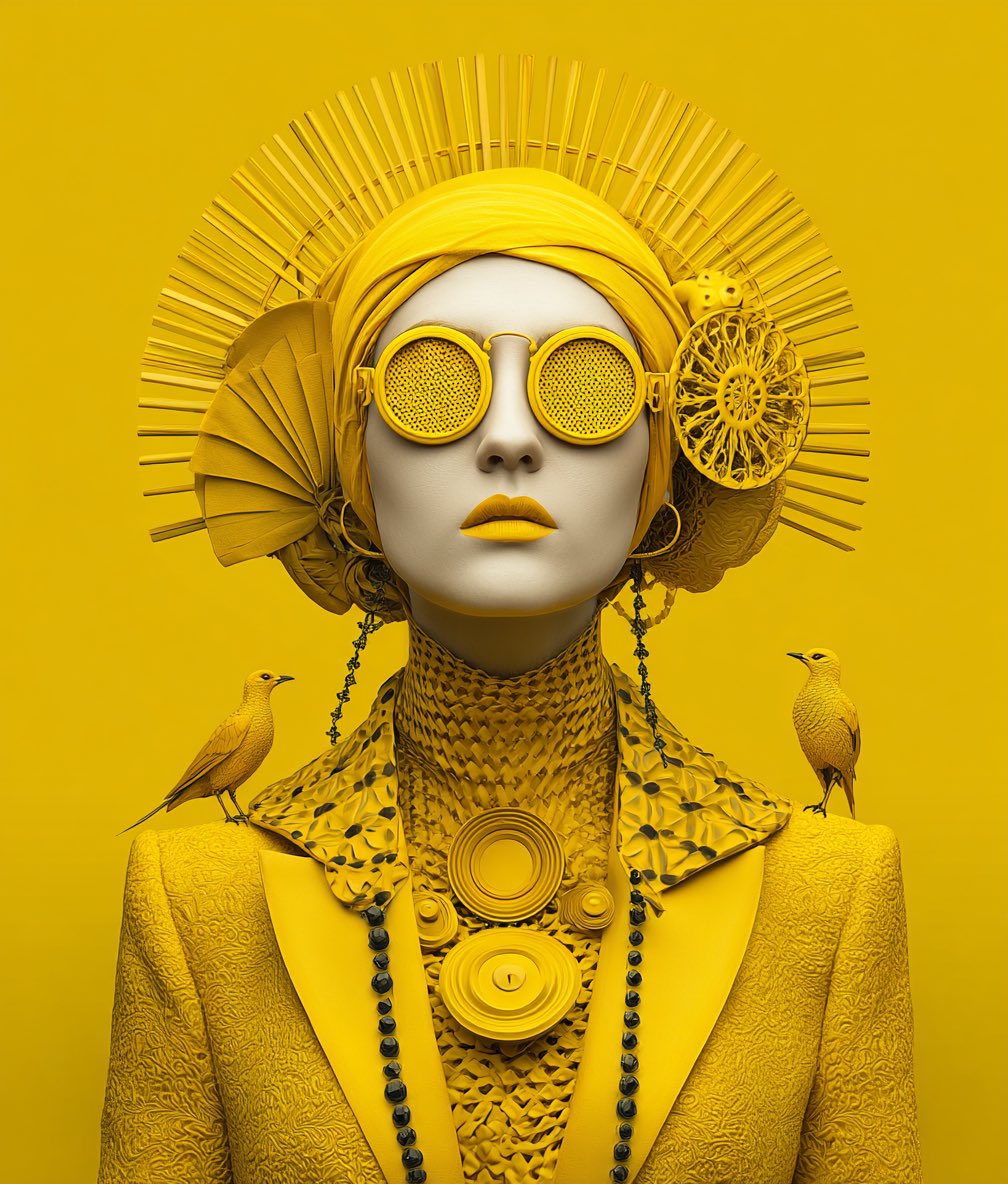 Unique930's tweet photo. QT your Yellow Art
#AIart #yellowart #yellow #aiartcommunity https://t.co/SQLjyp23KD