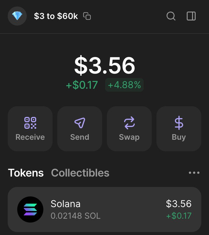 Got $3?

They will turn into $60K in a week.

$3 to $60,000 challenge last chance to join the inner circle

- Last time, we hit it in 5 days!
- If you don’t have $3, I’ll give them to you for free
- 100% free

Accepted: 60/100

• Like &amp; Retweet
• Comment "GO"
• Must be