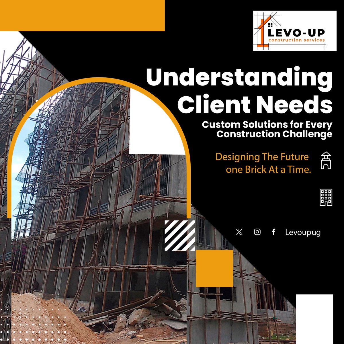 levoupug's tweet photo. Looking for reliable construction services?
Look no further!
Your ideal building will come to life with the builders who prioritizes quality and customer satisfaction.
Call us Now
๐+256 753 529 097
#homebuliders #constructionscompany #constructionsite #constructionlife https://t.co/C0KPlqrIoq