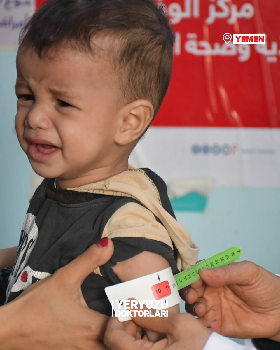 📍Yemen'deyiz.

🩺Yemen’in Taiz bölgesinde hizmet veren beslenme ve anne çocuk sağlığı merkezimizde geçtiğimiz mayıs ayında 5 binden fazla ihtiyaç sahibine sağlık hizmeti sunduk.
Desteklerinizle Yemen’de hayatları iyileştirmeye devam ediyoruz.