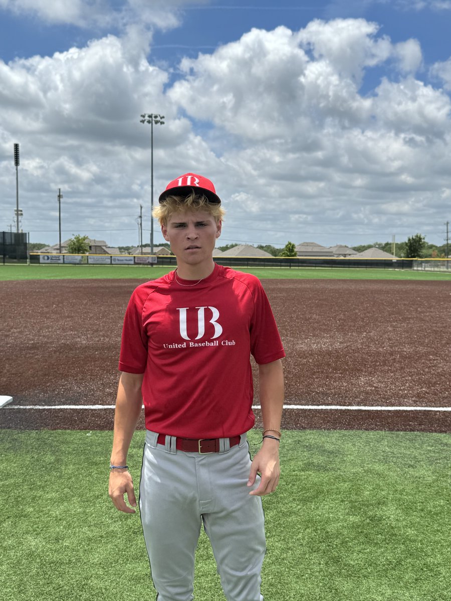 ✭Five Tool Texas✭ (@fivetooltexas) on Twitter photo #ConnieMack25 F: <a href="/UnitedBC_USA/">United Baseball Club</a> 17U Silva 8, NTX Trailblazers Black 0
PoG: <a href="/cade_reagan27/">Cade Reagan</a> 5 IP, K, 0H, 0R
Hitter: <a href="/NathanRobsonn/">Nathan Robson</a> 2-3, 2B, 2 RBI #ConnieMack25 F: <a href="/UnitedBC_USA/">United Baseball Club</a> 17U Silva 8, NTX Trailblazers Black 0
PoG: <a href="/cade_reagan27/">Cade Reagan</a> 5 IP, K, 0H, 0R
Hitter: <a href="/NathanRobsonn/">Nathan Robson</a> 2-3, 2B, 2 RBI
